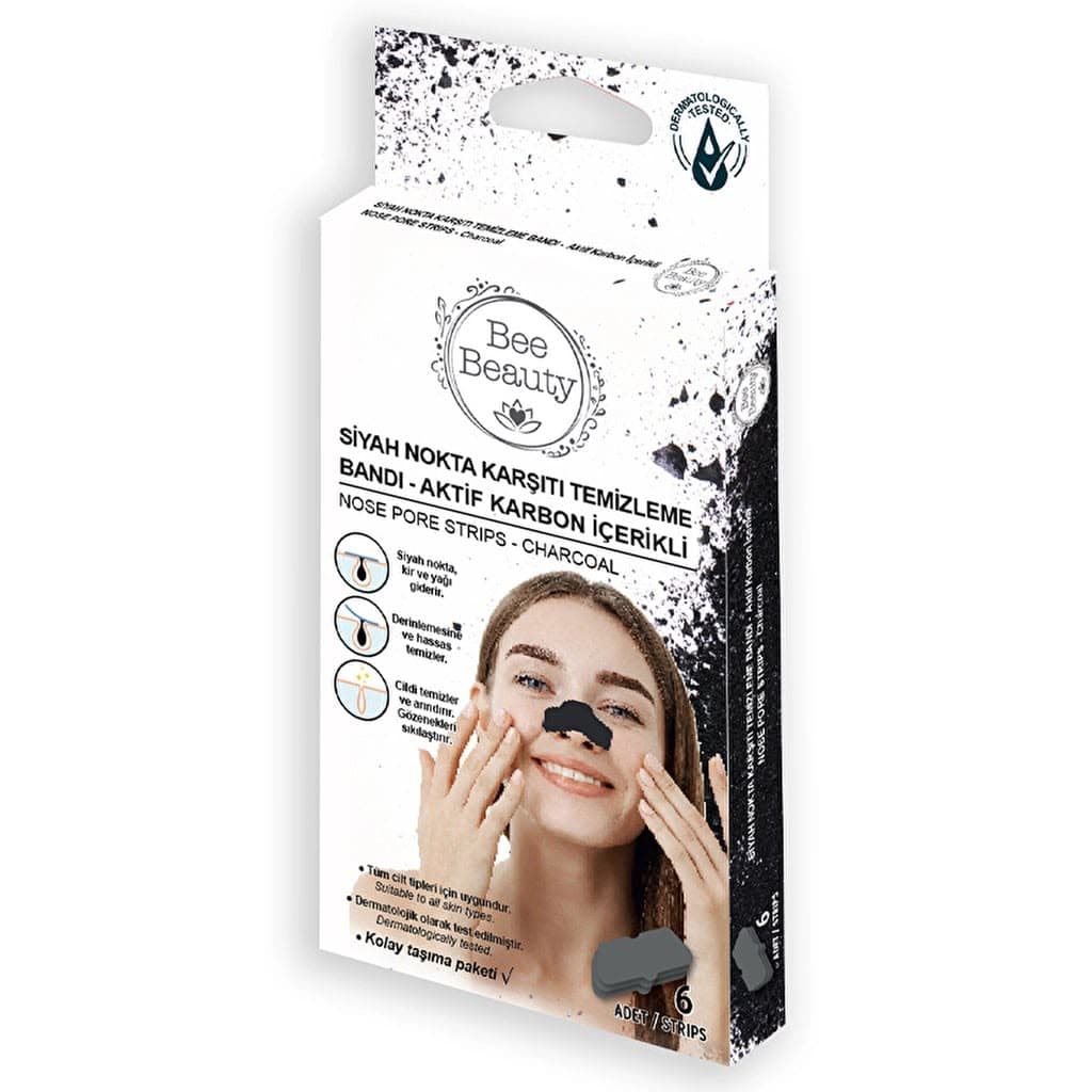 Bee Beauty - Nose Pore Strips Charcoal