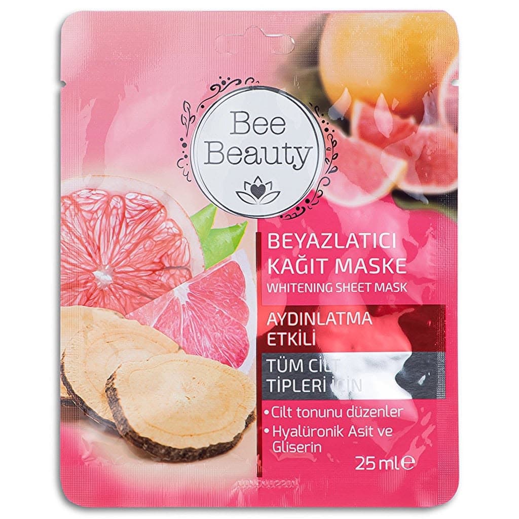 Bee Beauty Masque en Tissu Éclaircissant 25ml