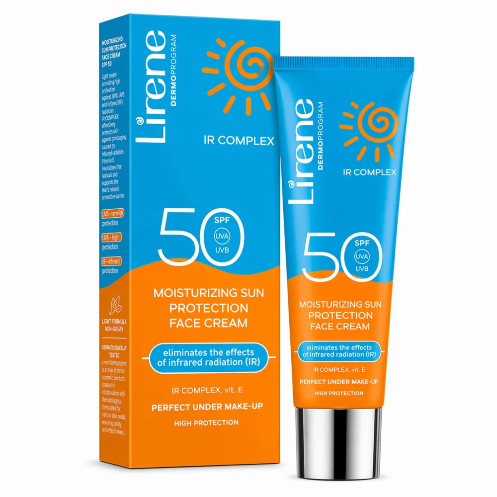 LIRENE - ECRAN INVISIBLE VISAGE A BASE DE VITAMINE E SPF50+ 40ML
