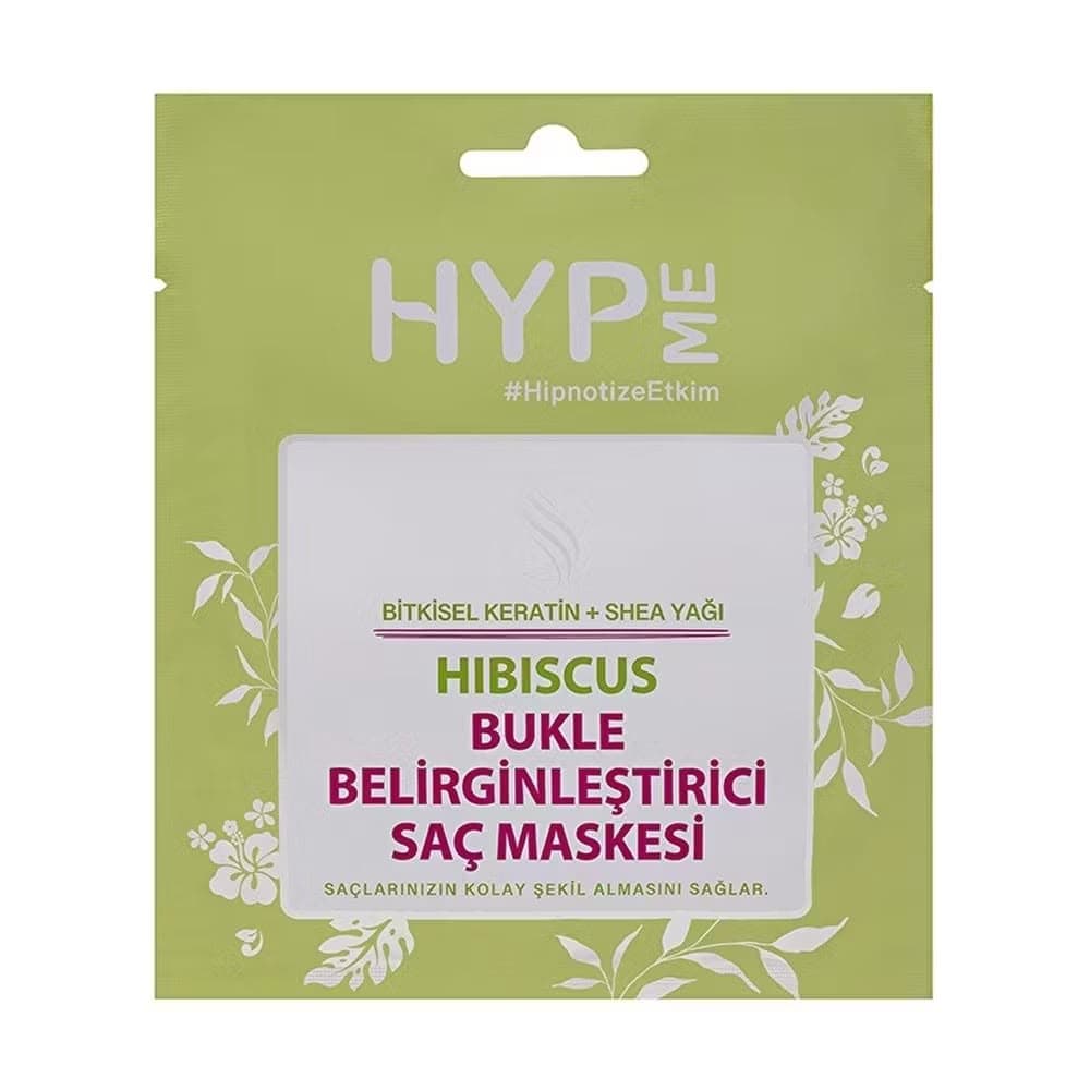 HypeMe Masque Capillaire Définisseur de Boucles à l'Hibiscus 50ml